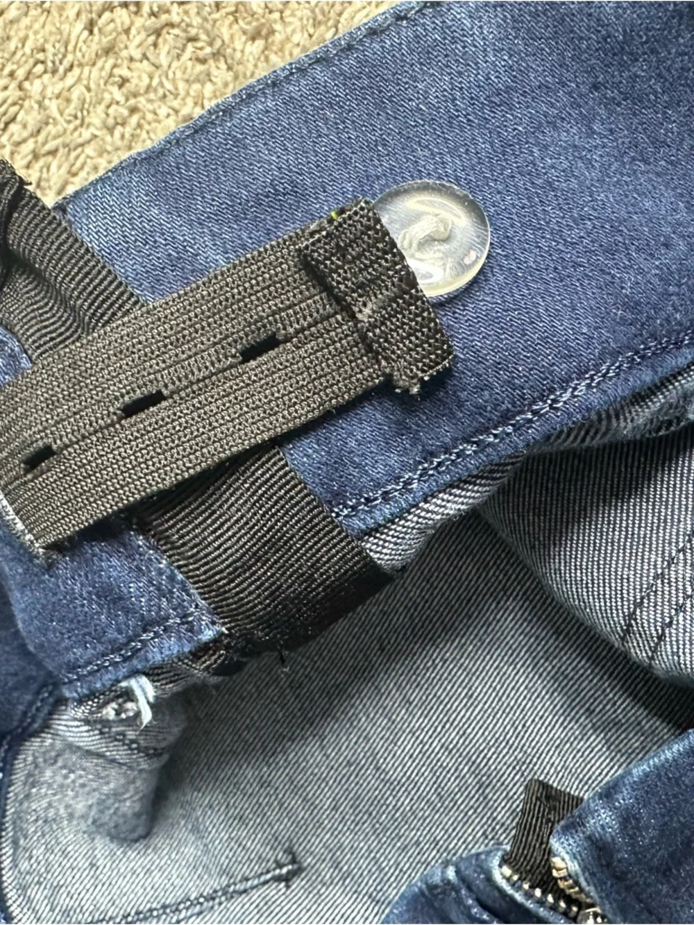 Maeve The Colette Crop High-Rise Wide-Leg Stretch Jeans 28 6 Dark zipper sides - Picture 7 of 13